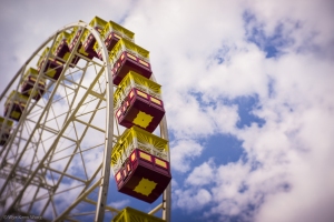 Giant Sky Ferris Wheel at Eastern Beach, Geelong.